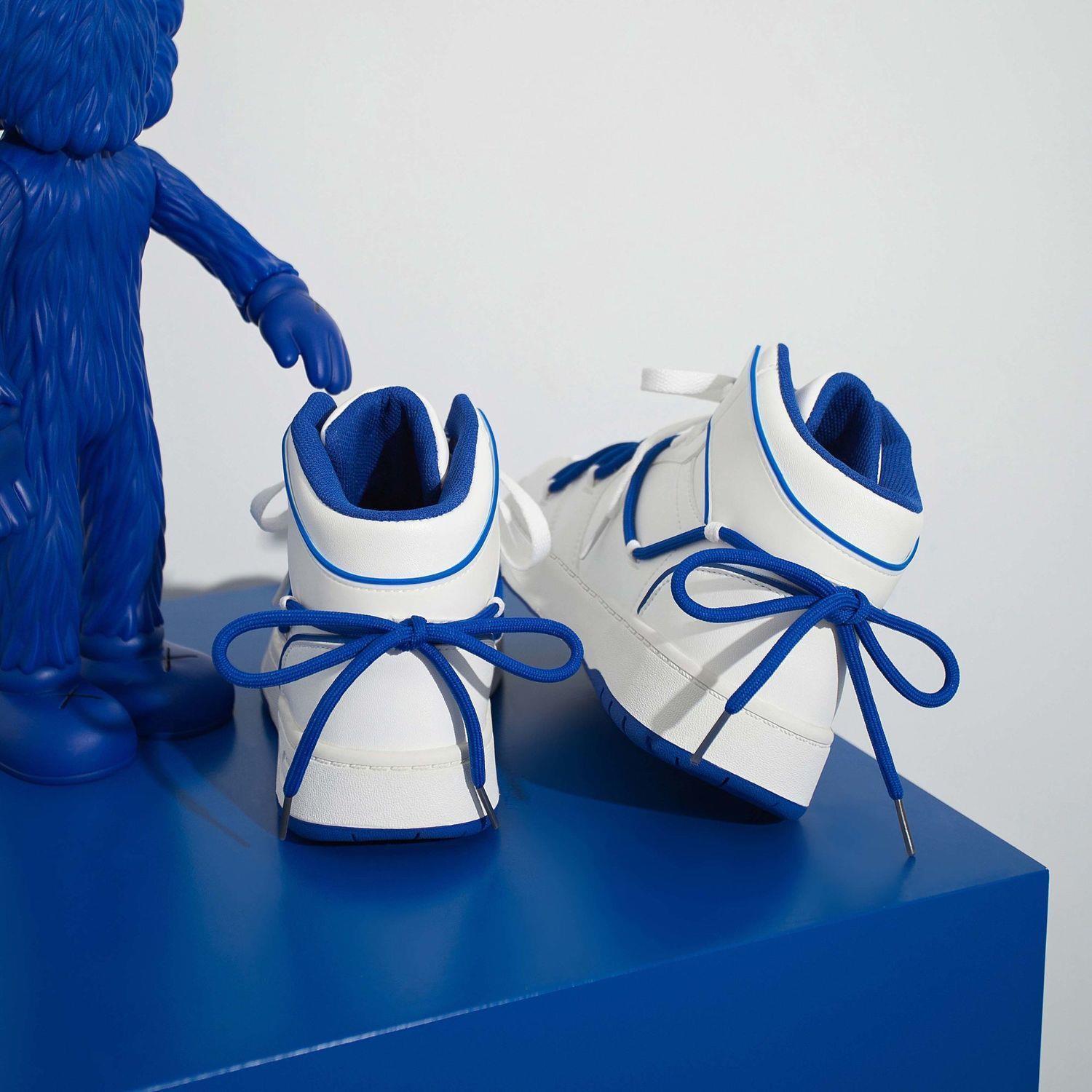 克莱因蓝板鞋休闲百搭