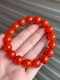 天然保山南红玛瑙冰红手串河湾料单圈百搭时尚 女款 手链