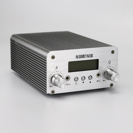 NIORFNIO fm调频广播mp3发射器车载音频校园广播调频发射机6W