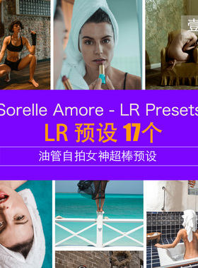 Sorelle Amore 旅拍LR预设 自拍复古女神胶片电影青蓝橙 网红