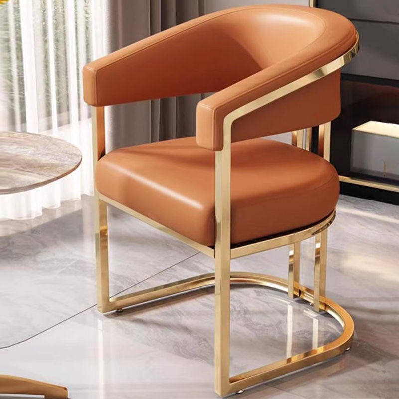2025轻奢餐椅酒店沙发美甲凳子洽谈化妆椅网红椅办公椅子美甲店椅