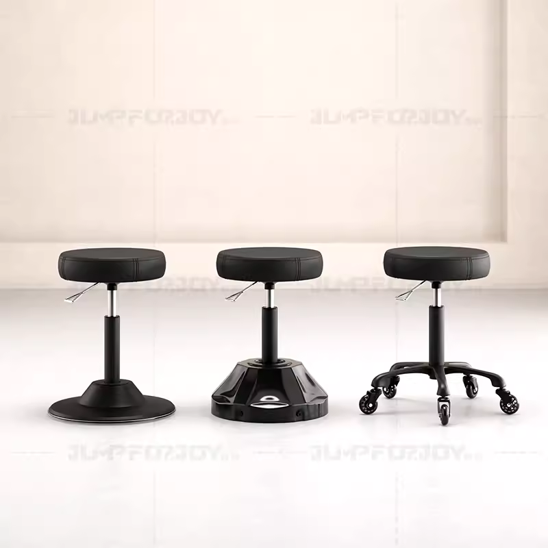 2025理发店椅子美发美容可升降大工凳子发廊专用旋转滑轮酒吧吧台