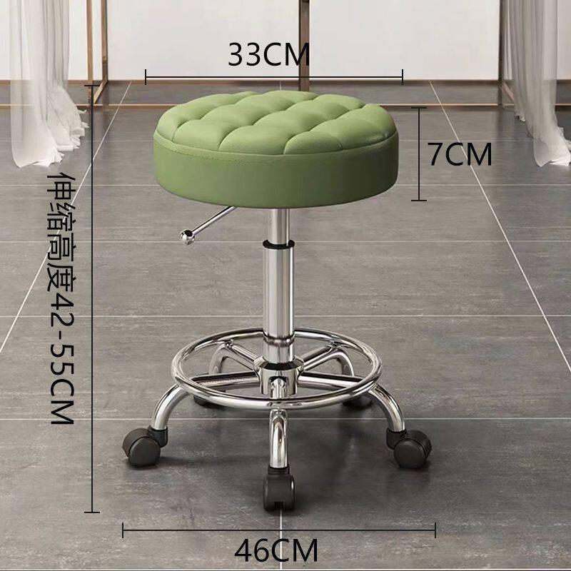 2025美发店大工凳旋转升降美容院凳子吧台椅前台吧凳椅子家用梳妆