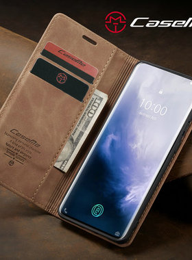 一加7pro手机壳翻盖适用一加8pro手机皮套商务1加11保护壳防摔个性创意1加7外壳一加八全包软壳oneplus8pro男