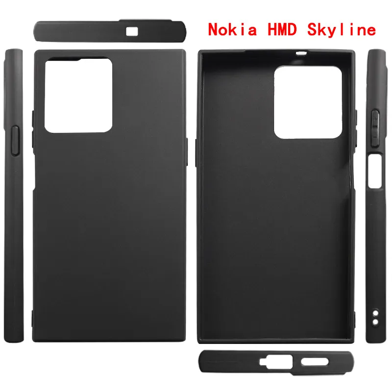 适用诺基亚Nokia HMD Skyline 全磨砂TPU皮套素材防摔硅胶手机壳