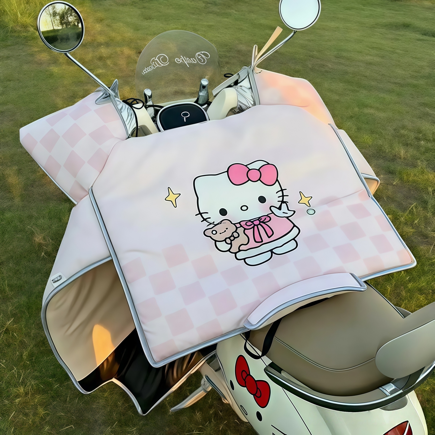 适用雅迪爱玛小牛台铃新型挡风被