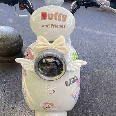 瓶摩托玩偶配饰电动车装饰小配件