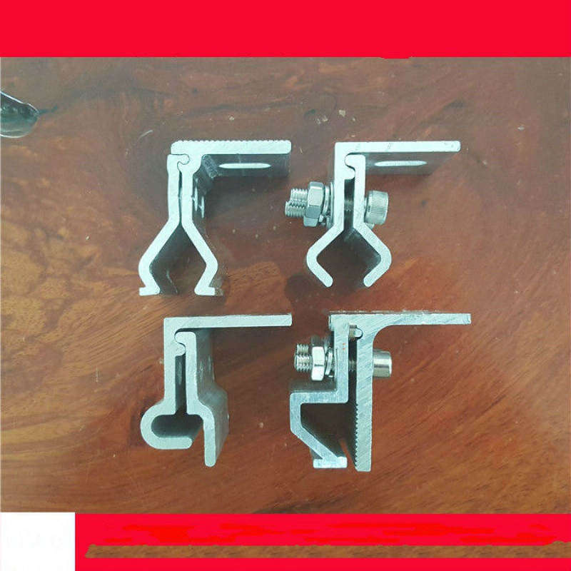 热镀锌材质 彩钢瓦820支架470 屋面板固定暗扣支架 扣件卡子