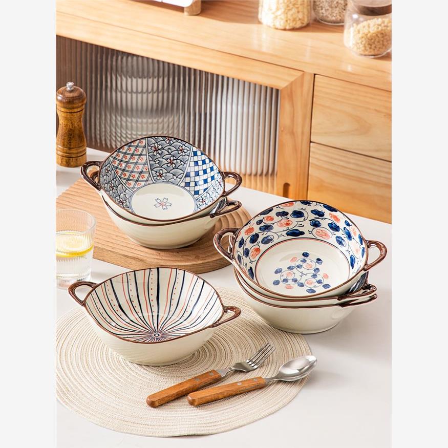 Nordic style 6 inch soup bowl restaurant ramen salad bowl