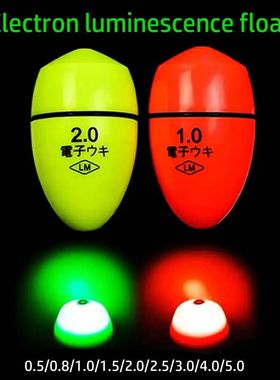 1PC New Plastic Electronic Float Luminous Night Fishing Floa