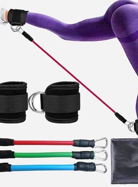 TPE Resistance Bands Ankle Straps Fitness Booty Band Squat G