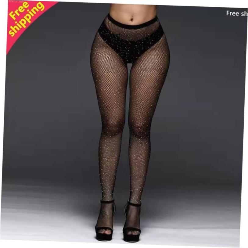 欧美网袜镶钻内搭裤袜 plus size stockings fat ladies leggings