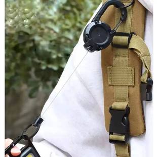 Automatic Retractable Wire Rope Luya Anti-theft Tactical Key