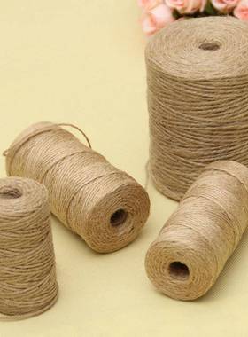 30/50/100Meters Natural Vintage Jute Rope Cord String Twine