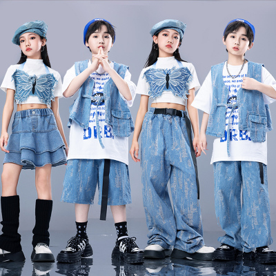 六一儿童街舞嘻哈爵士演出服