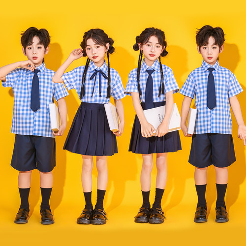 六一儿童演出服夏季幼儿园毕业照班服小学生朗诵合唱比赛表演服装