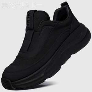 休闲时尚潮流男鞋2026春季新款厚底增高轻便鞋男士百搭舒适运动鞋