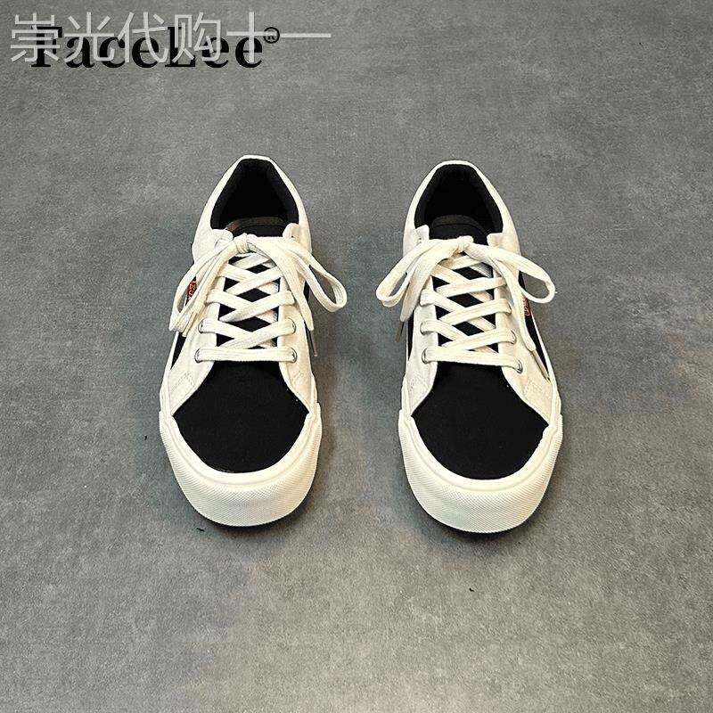 FaceLee日本设计师联名款男鞋夏季日系网红帆布鞋日常休闲ins覆古