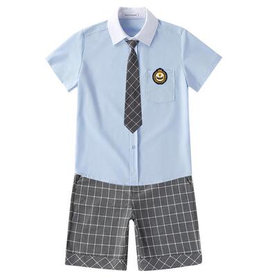 英德依鼎服装有限公司新款送领带JK/DK制服男全套正版夏季校服套