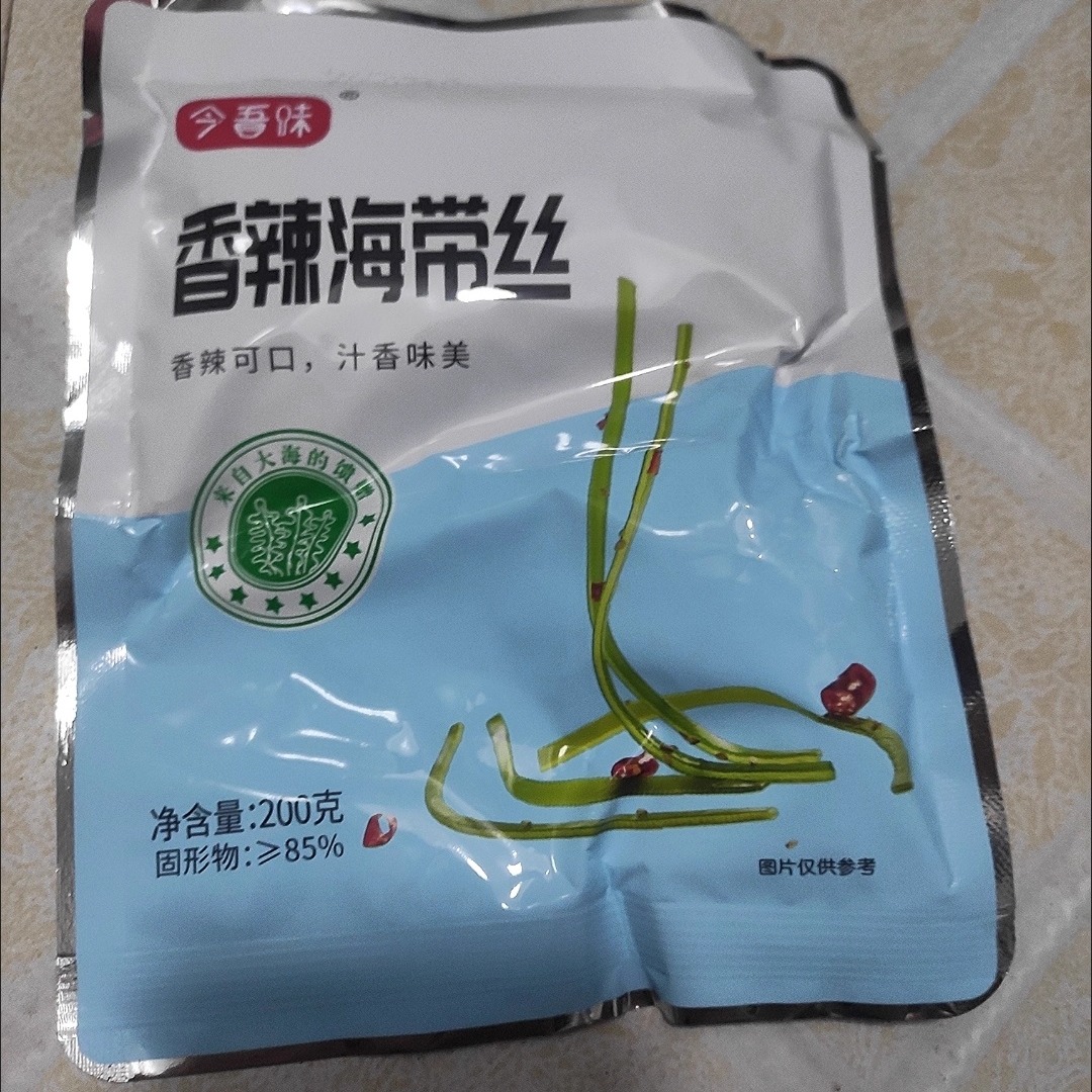 即食香辣海带丝美味下饭菜休闲零食爽口开胃小菜200g