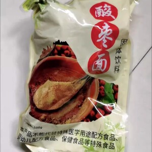 馥粒源野生酸枣面1000g高纯度酸枣粉含野酸枣仁枣核促销包邮
