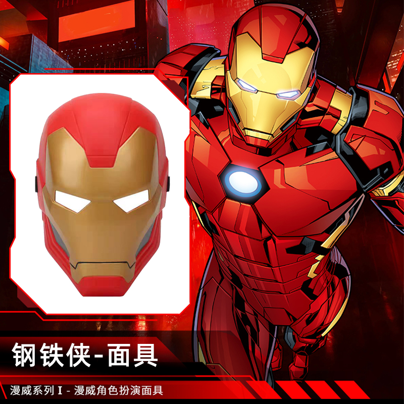 中动玩具儿童面具漫威超