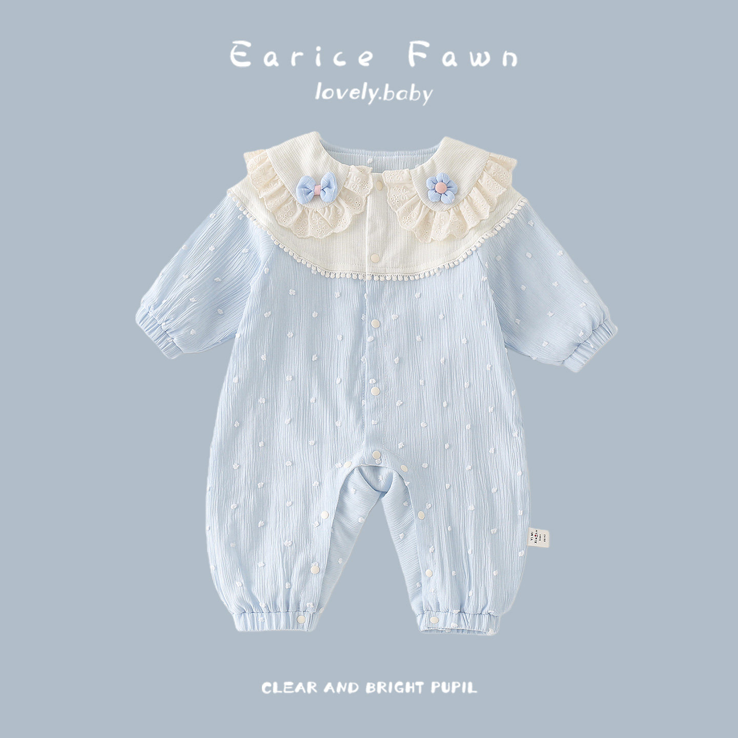 婴儿春季连体衣满月百天外穿爬爬服女宝宝时尚洋气哈衣春秋装抱衣,童装/婴儿装/亲子装,连身衣/爬服/哈衣,淘宝优惠券,粉丝福利购,淘宝优惠卷