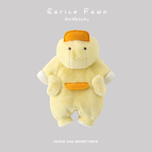 婴儿衣服冬季 宝宝超萌连体衣满月百天洋气爬爬服外出加厚保暖棉衣