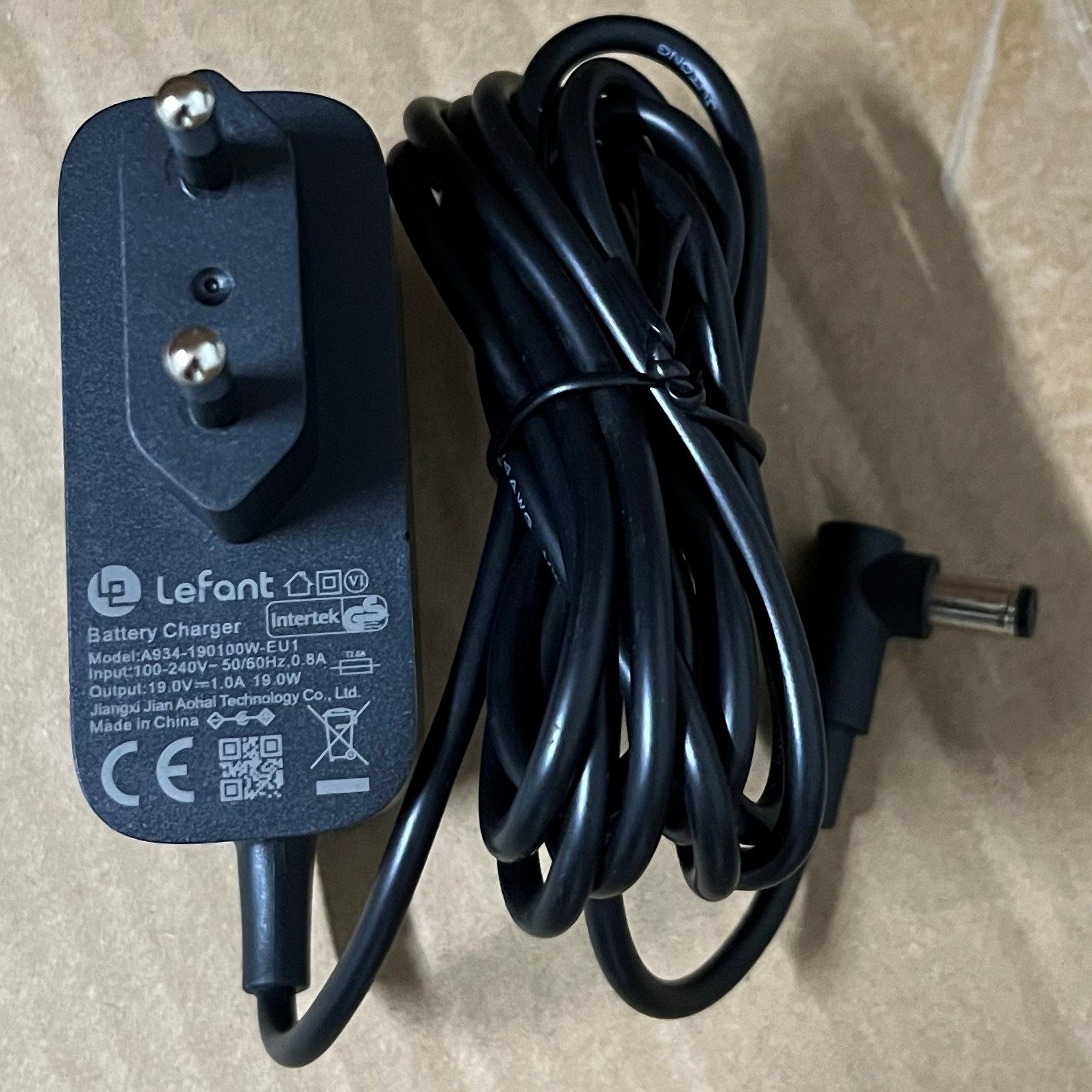 原装Lefant乐帆充电器欧