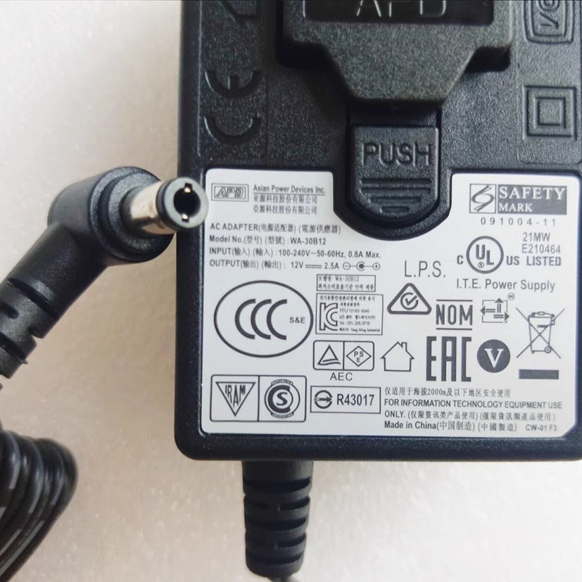 MyBookDuo电源适配器12