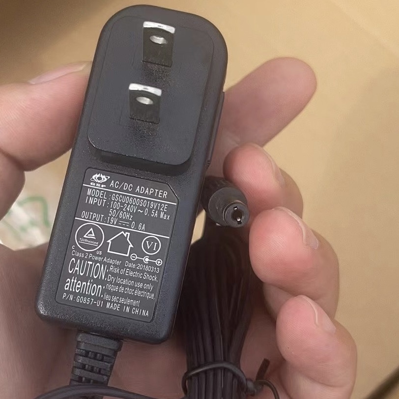 科沃斯19V0.6A原装CR250智能扫地机器人电源适配器吸尘器充电器线