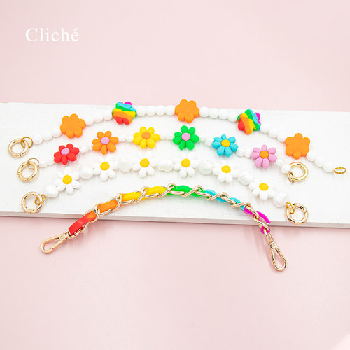 CLICHE手机壳五金珍珠高级硅胶