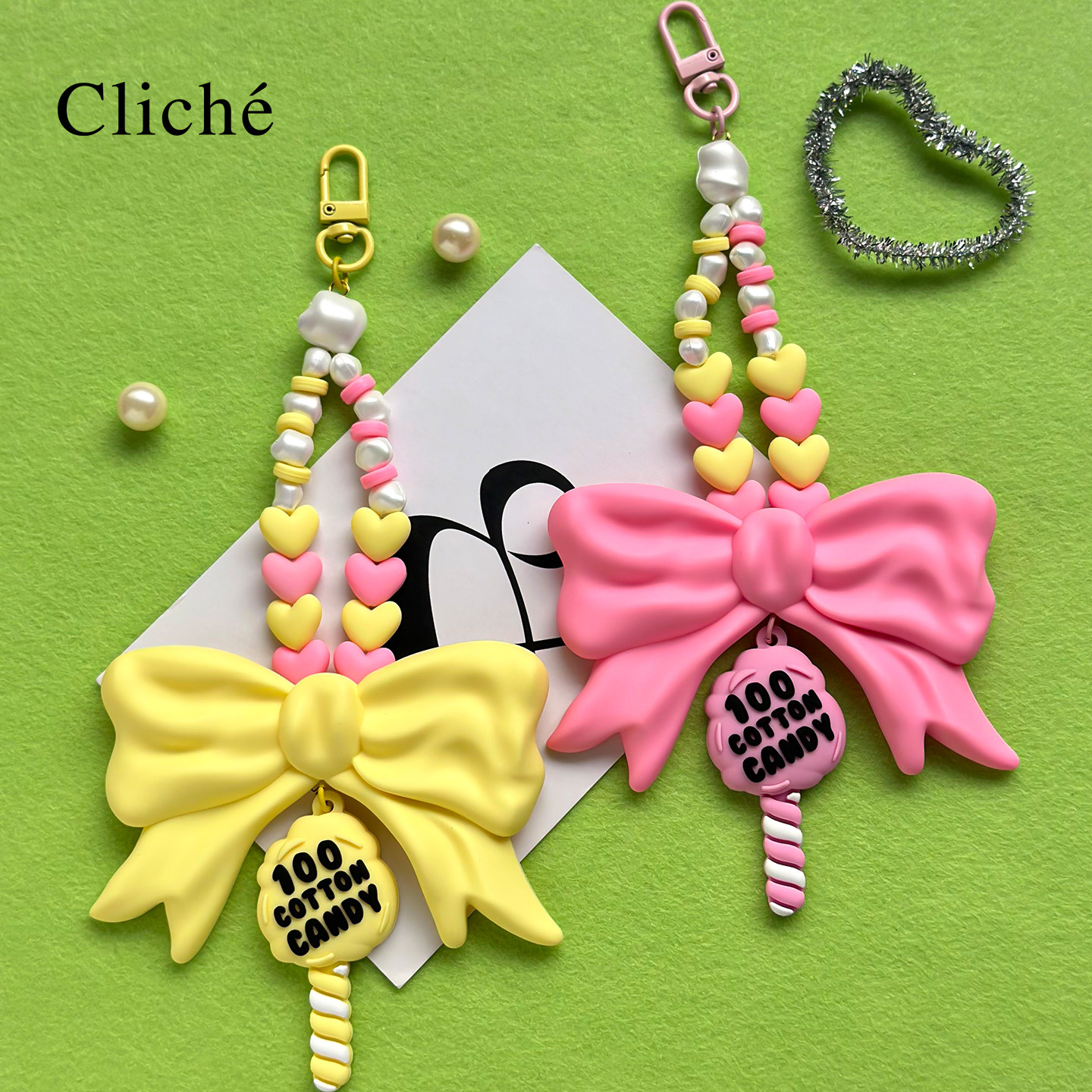 CLICHE原创个性清新手机挂饰