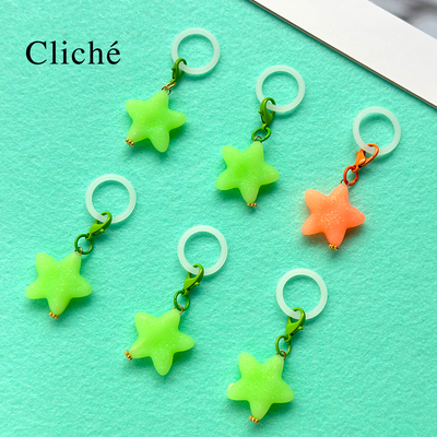 原创个性DIY硅胶小菠萝葡萄星星