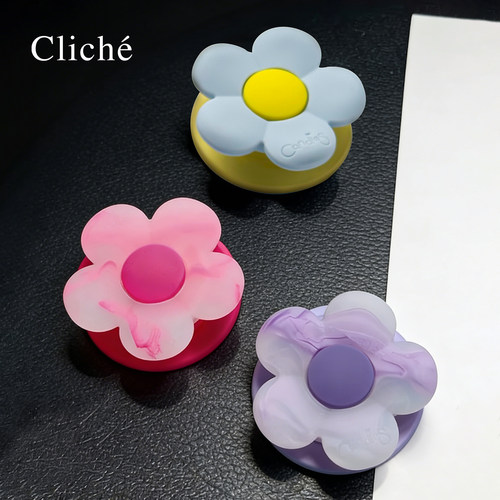 CLICHE原创硅胶花朵磁吸手机支架