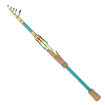 皓顿马卡龙伸缩路亚竿便携式