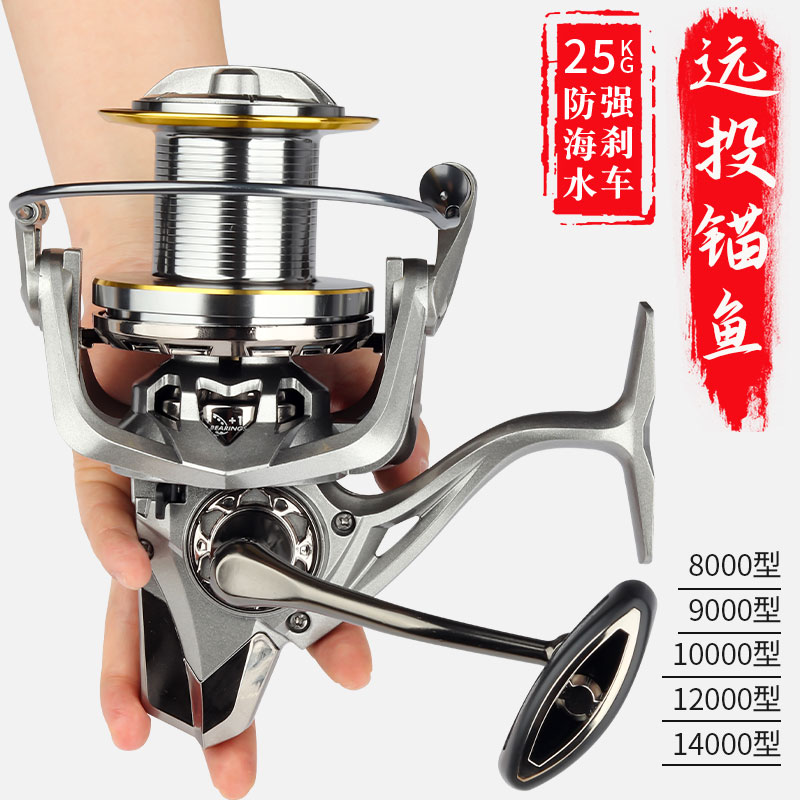 巨大锚鱼轮物轮远投轮