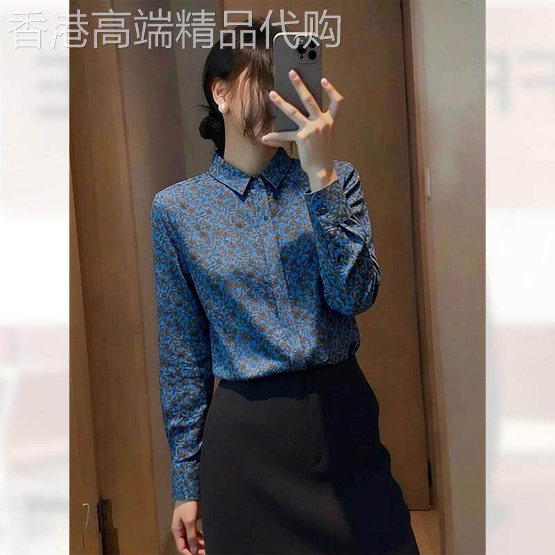 设计感小众polo领衬衫女春季2026年新款减龄百搭小衫独特别致衬衣