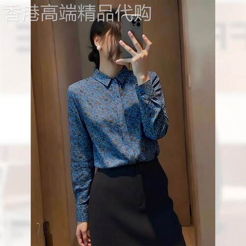 设计感小众polo领衬衫女春季2026年新款减龄百搭小衫独特别致衬衣