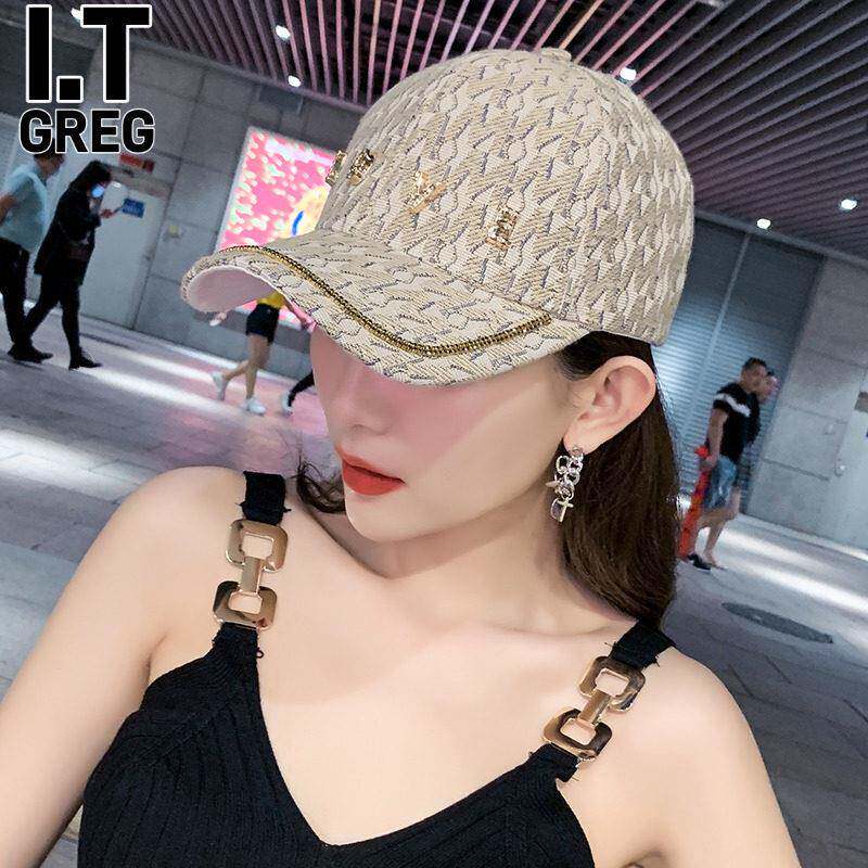 香港I.Tgreg棒球帽女韩版显脸小鸭舌帽潮牌百搭遮阳防晒网红帽