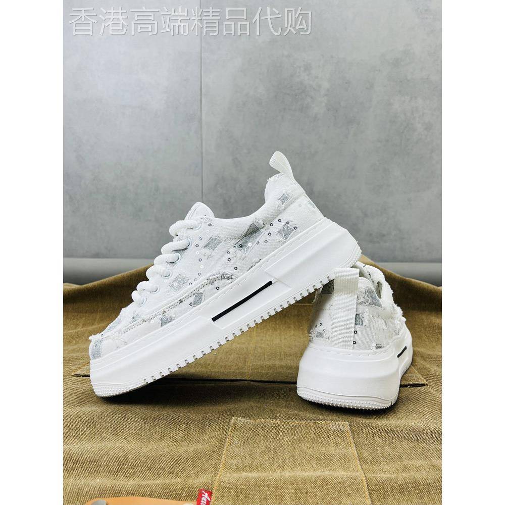 生活充满高级感Minimalism Aquaman百搭帆布小白鞋男透气舒适板鞋