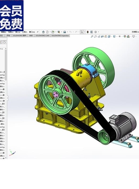 J1501-PE400×600复摆颚式破碎机的设计-鄂式[SW三维+CAD图+说CAD
