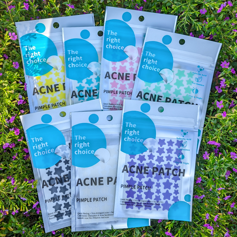 星星痘痘贴男女遮瑕隐形祛痘痘痘贴可爱星星豆豆贴可上妆亲肤吸脓