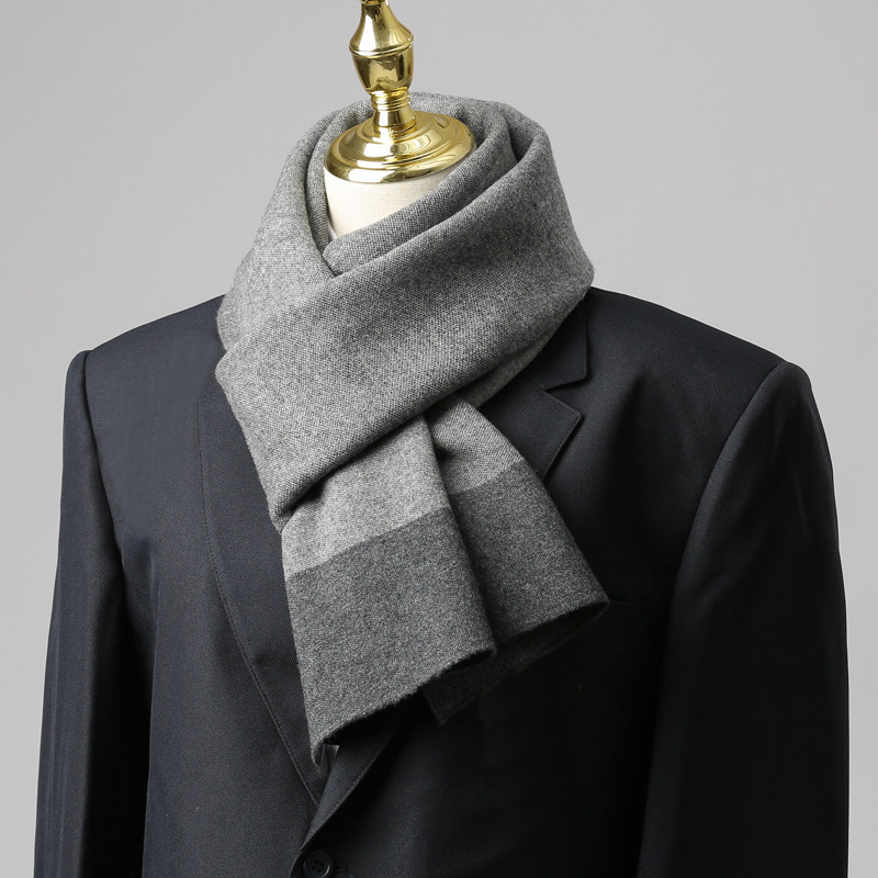羊毛围巾男士秋冬季商务加厚保暖送长辈爸爸围脖新款格子围巾,服饰配件/皮带/帽子/围巾,围巾/丝巾/披肩,淘宝优惠券,粉丝福利购,淘宝优惠卷