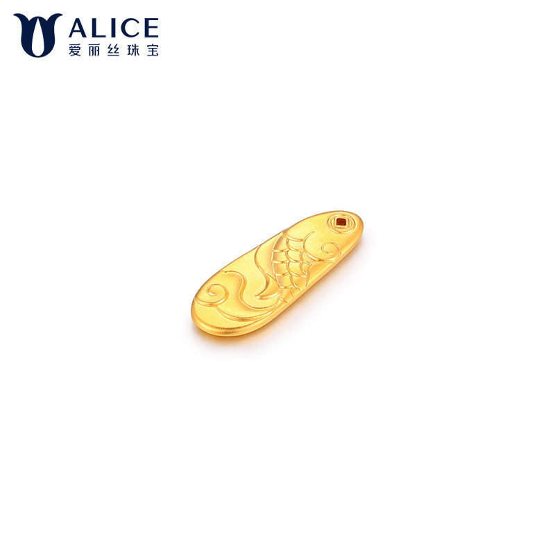 ALICE/爱丽丝黄金投资金条小黄鱼金条5g古法富贵有余御藏臻品金条