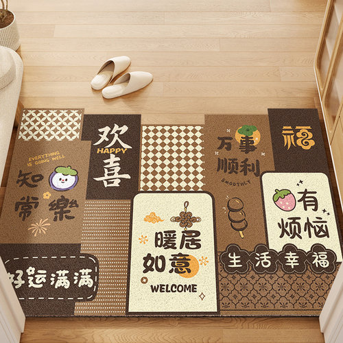 入户门耐脏免洗丝圈地垫