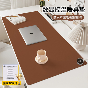 加热鼠标垫超大发热冬天暖桌垫办公室书桌垫学生电脑写字台暖手垫
