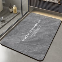 Diatom mud water-absorbing floor MATS for bathrooms and toilets, anti-slip foot MATS for entering and leaving the house, and carpets for washrooms and toilets thumbnail 3