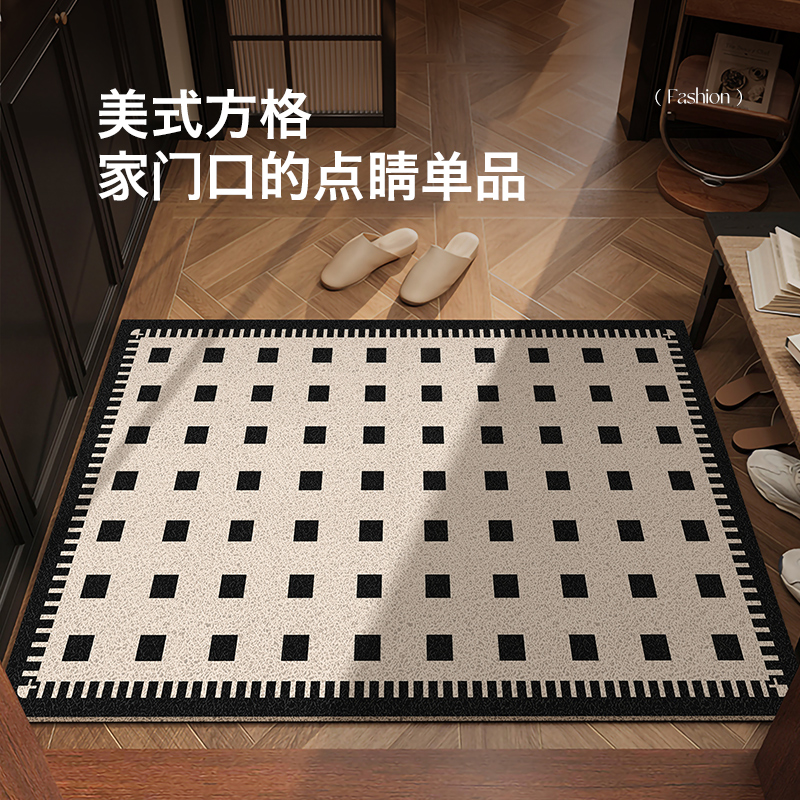 丝圈入户地垫脏脚垫高级感地毯