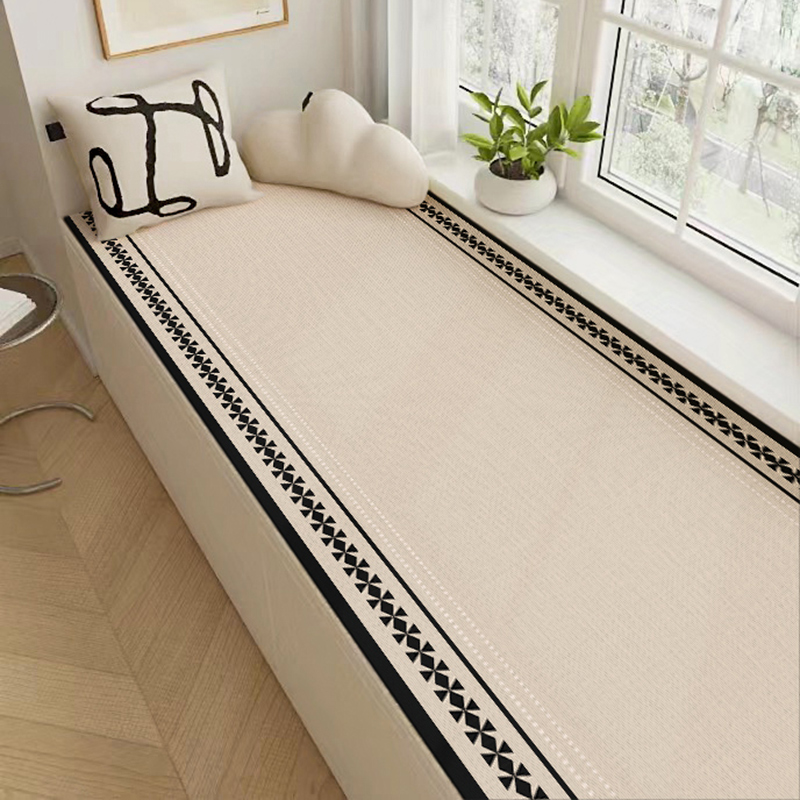 硅藻泥飘窗垫窗台垫吸水防滑定制四季轻奢高级改造阳台坐垫可拆洗